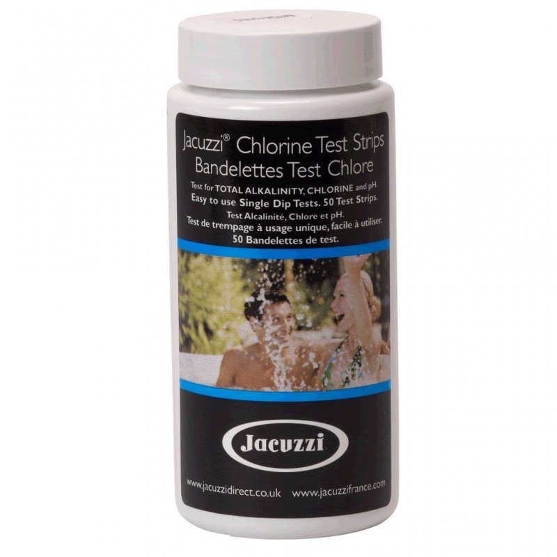 Tests Bandelettes Tests Chlore / Brome JACUZZI