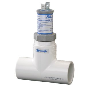 Capteur de débit d'eau placé après la pompe de circulation ou flow switch pour j300 led