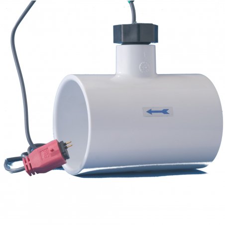 Capteur de débit d'eau placé après la pompe de circulation ou flow switch boitier de contrôle j1000, fiche de connexion carte de
