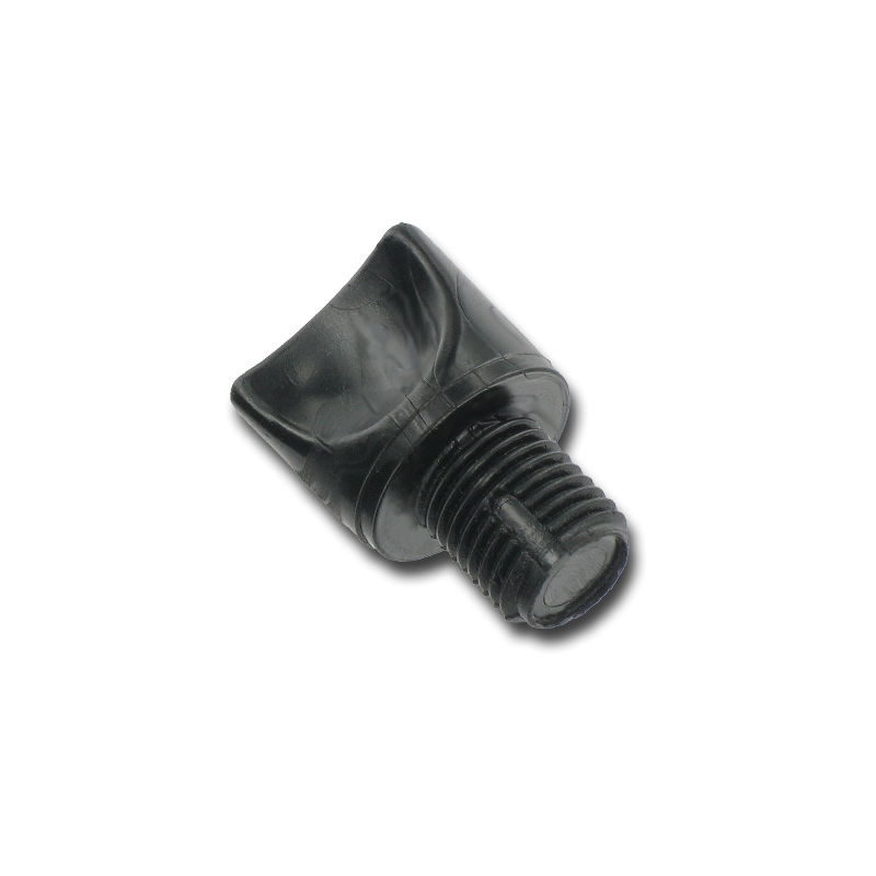 Valve 3/8" black air pump