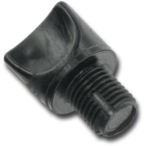 Valve 3/8" black air pump