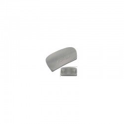 Curved pillow - silver logo ('01-'03)