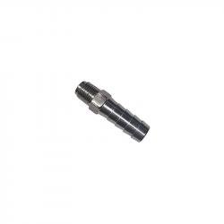Raccord rechauffeur inox 316L 1/8" x 3/8" - Tetine anti-gel placé sur le réchauffeur 6540034