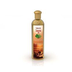 Voile de sauna eucalyptus/menthe