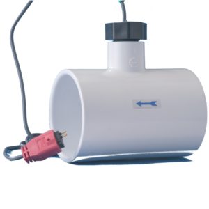 Capteur de débit d'eau placé après la pompe de circulation ou flow switch boitier de contrôle j1000, fiche de connexion carte de