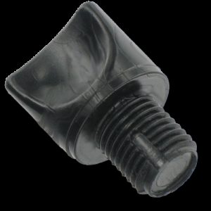 Valve 3/8" black air pump