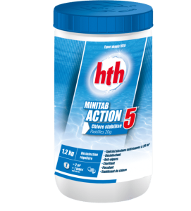 Pastilles de Chlore multifonction HTH pot de 1.2 kg